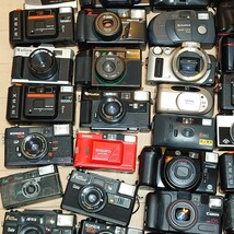 C8）１円スタート　ジャンクカメラまとめ売り Canon PENTAX MINOLTA OLYMPUS 光学　大量 コンパクトカメラ フィルムカメラ レンズ_画像3