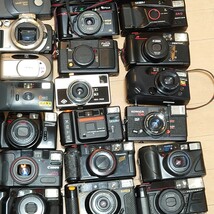 C8）１円スタート　ジャンクカメラまとめ売り Canon PENTAX MINOLTA OLYMPUS 光学　大量 コンパクトカメラ フィルムカメラ レンズ_画像9