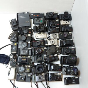 Z3）１円〜　ジャンクカメラまとめ売り　大量セット　光学　MINOLTA Canon OLYMPUS PENTAX Nikon RICOH コンパクトカメラ フィルムカメラ
