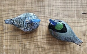 「 Male duck & Female Duck 」 イッタラ バード　iittala Birds by Oiva Toikka