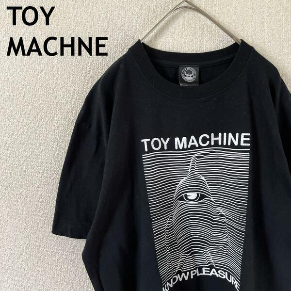 T1 Toy Machine tシャツ 半袖　黒　Ｌメンズ