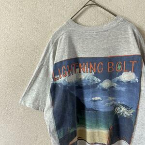 A1 LIGHTNING BOLT tシャツ 半袖USA製 ヴィンテージＬメンズ