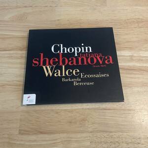 シェバノワ　ショパン　ワルツ　フォルテピアノ　CD