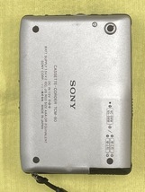 返品可　SONY カセットテープレコーダー TCM-80　メンテナンス（整備済み）　_画像6