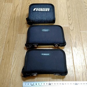 【中古良品】フォレスト Forest スプーンワレット 3個セット 渓流 本流 管釣り エリア 送料230円(ネコポス)