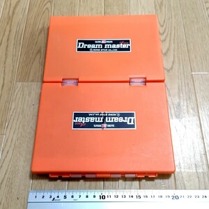 【中古】リングスター ドリームマスター エリア スプーンワレット オレンジ 2個セット 渓流 本流 管釣り エリア 送料230円(ネコポス)