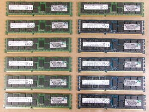 サーバー用DDR3メモリ　16GB　12枚セット　ジャンク②