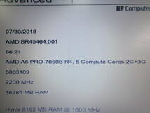 hpノートPC ProBook 455 G2 ジャンク_画像4