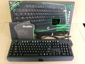 RaZER　Blackwidow　ゲーミングキーボード RZ03-0039　ジャンク　