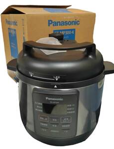  with translation * Panasonic Panasonic electric pressure cooker 3L pressure low temperature less water . included automatic cooking temperature .. prevention function SR-MP300-K Junk 