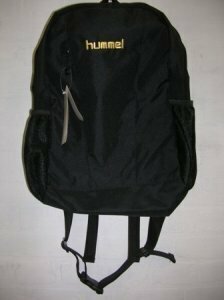 通学★通勤★トレッキングに！★ヒュンメル【バックパック】ブラック★HUMMEL