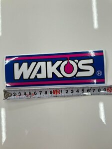 【非売品】ワコーズ　WAKO’S　ステッカー　大