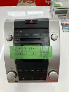 【送料無料】スズキ　ワゴンＲ　純正オーディオ　エアコンスイッチパネル　clarion 39101-65K21