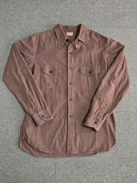 ブッチャープロダクツ アットラスト シャンブレーワークシャツ 15H CHAMBRAY ATLAST BUTCHER PRODUC