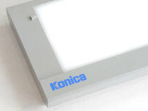 Konica AD-LUX WIDE コニカ アドルックス ワイド ACアダプターとルーペ付き（中古品）コードレス ライトボックス_画像3