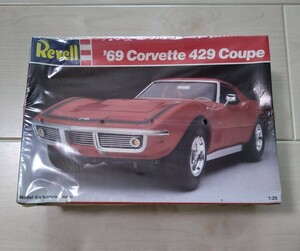 レベル　1/25 corvette 429 coupe 1969 シボレー　コルベット　プラモデル　未開封