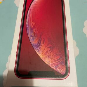 iPhone XR、レッド　箱