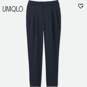 UNIQLO ドレープジョガーパンツ　L ネイビー パンツ ボトムス スラックス