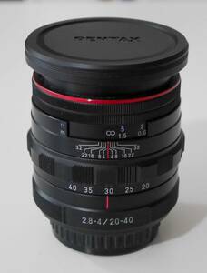 HD PENTAX-DA 20-40mmF2.8-4ED Limited DC WR （ブラック）