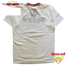 トイズマッコイ TOYS McCOY GRATEFUL DEAD TEE FLAG OF DANCING BEAR グレイトフル・デッド Tシャツ オフホワイト 日本製 MADE IN JAPAN_画像2