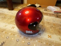 ジェットヘルメット　BOARD レッド　良好_画像4