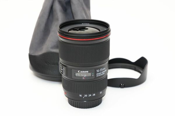 CANON EF16-35mm F4 L IS USM 中古美品