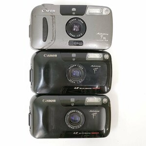 パーツ 部品取り Canon Autoboy F , FXL コンパクト フィルム 3点セット まとめ ●ジャンク品 [8820TMC]