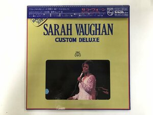 LP / SARAH VAUGHAN / CUSTOM DELUXE / 被せ帯 [9747RR]