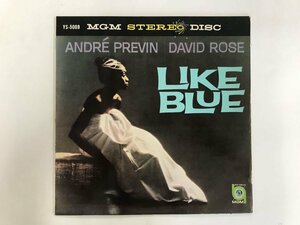 LP / ANDRE PREVIN/DAVID ROSE / LIKE BLUE / ペラジャケ [9707RR]