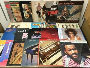 LP ホイットニーヒューストン 洋楽 ROCK POPS ロック ポップス レコード まとめ 帯付含 34点セット [1577ST]