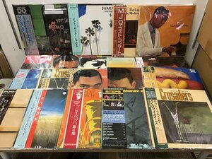 LP MJQ JAZZ FUSION ジャズ フュージョン レコード まとめ 帯付含 28点セット [1579ST]