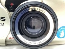 カメラ Olympus μ mju II ZOOM 38-80mm コンパクト 本体 現状品 [8304KC]_画像2