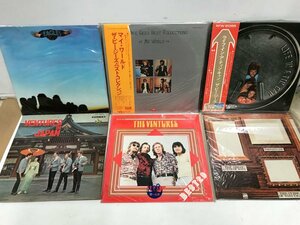 LP THE BEE GEES 他 洋楽 ROCK POPS ロック ポップス レコード まとめ 帯付含 6点セット [1029EH]【TB】