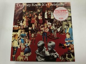 美品 LP / BAND AID / DO THEY KNOW IT S CHRISTMAS / UK盤/ペラジャケ [0651RS]