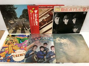 LP BEATLES レコードまとめ 帯付含EH 6点セット [4480SH]