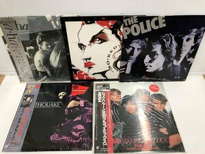 LP POLICE 洋楽 ROCK POPS ロック ポップス レコード まとめ 帯付含EH 5点セット [4543SH]