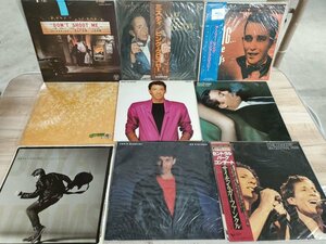 LP 洋楽 男性アーティスト ROCK POPS ロック ポップス レコード まとめ 帯付含 9点セット [1071EK]