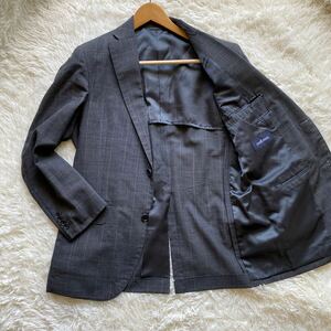  finest quality moheya.[NEWYORKER] setup suit AB4 gray spring summer made in Japan new yo- car men's tailored jacket 