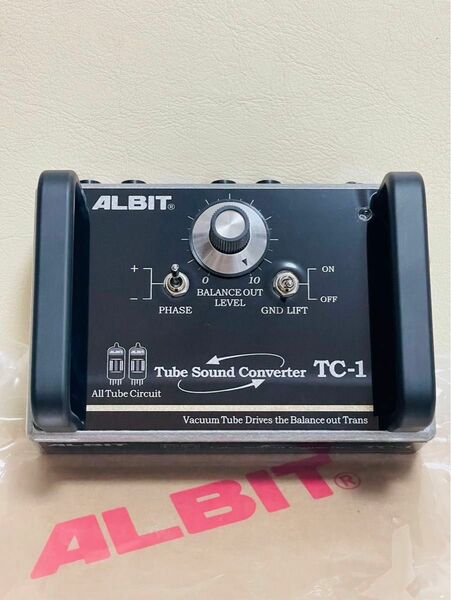 【値下げ中！】 ALBIT TUBE SOUND CONVERTER /TC-1【2024年10月中旬までメーカー保証アリ！】