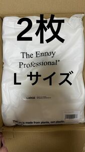 Ennoy 2Pack L/S T-Shirts (WHITE) SIZE L