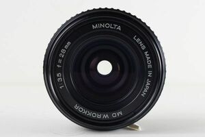 ミノルタ MINOLTA MD W.ROKKOR 28mm F3.5