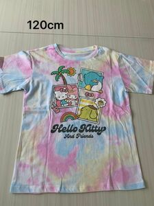 未使用　サンリオ　Tシャツ　女の子　半袖Tシャツ　ハローキティ　120cm