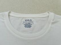 POLO ラルフローレン 半袖Tシャツ 白 ビッグポロ　M 美品_画像3