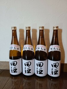 ① rice field sake special junmai sake sake 720ml 4 pcs set 2024.5