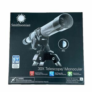 天体望遠鏡　３０倍　子供向け　初心者向け　Smithsonian 30X Telescope/Monocular 美品