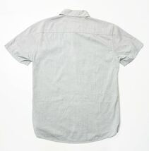 衝撃プライス！【大人ベーシックモデル！】【A.P.C. アーペーセー】半袖シャツ【サイズXS】グレー トップス コットン100% N-Q48_画像2