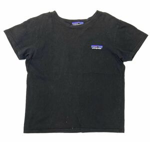 衝撃プライス！【最強アウトドアギア！】【patagonia パタゴニア】半袖Tシャツ【サイズS相当】ブラック トップス N-T18