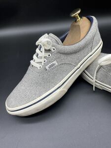 衝撃プライス！【末永く愛される王道モデル！】シンプルな1足！【VANS エラウール】上質ローカットスニーカー/グレー/jp22cm