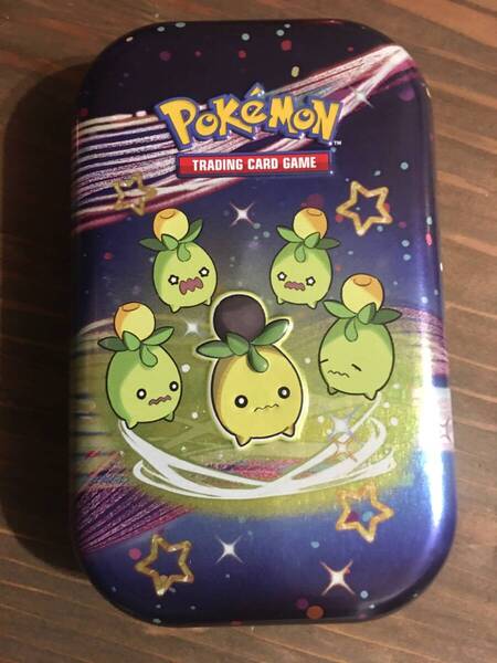 海外限定 ポケモン ミニ 缶 ミニーブ