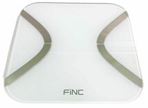 FiNC フィンク SmartScale スマホ連動 体組成計 自動記録 Bluetooth 薄型 高性能体重計 体重 BMI 内臓脂肪 体脂肪 年齢 基礎代謝 皮下脂肪_画像8